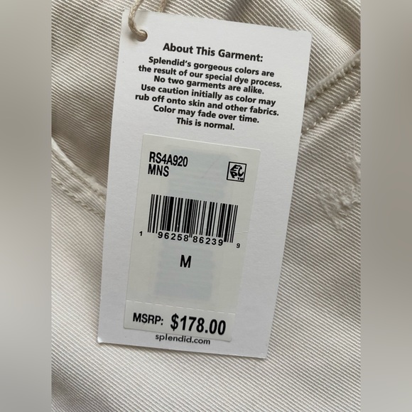 Splendid Rhiannon White Denim Maxi Skirt Size M NWT - Picture 5 of 9